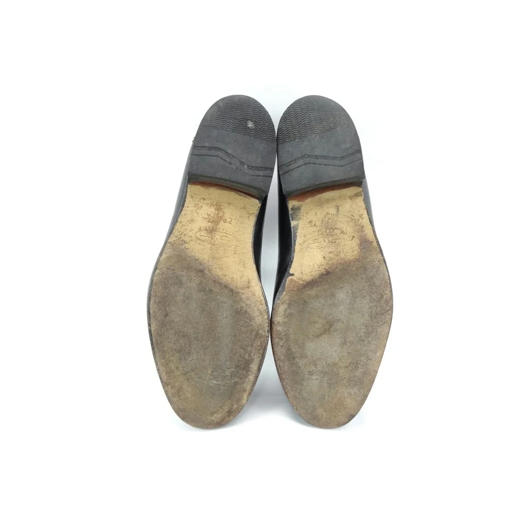 Footjoy Classics 75309 Mens Black Leather Tassel Loafers‎ Dress Shoes 9 C Narrow